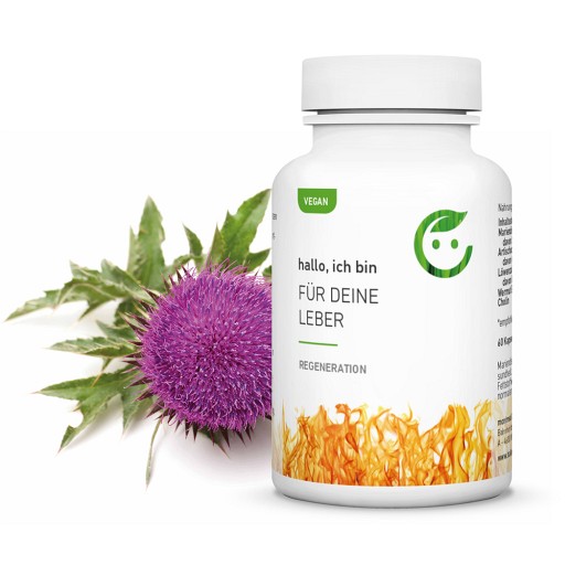 HALLO ICH BIN Leber vegan Kapseln - 60St