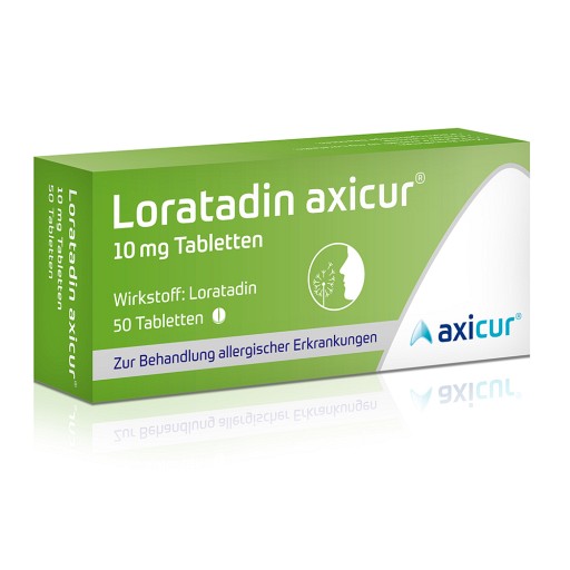 LORATADIN axicur 10 mg Tabletten