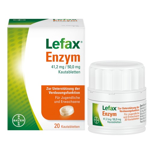 LEFAX Enzym Kautabletten