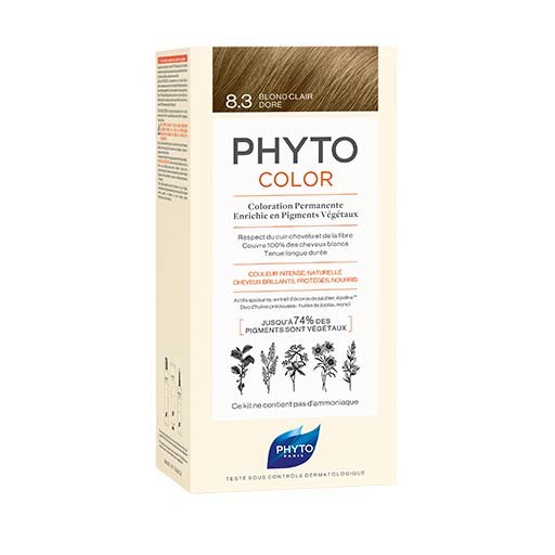 PHYTOCOLOR 8.3 helles goldblond ohne Ammoniak - 1St - Tönung/Farbe