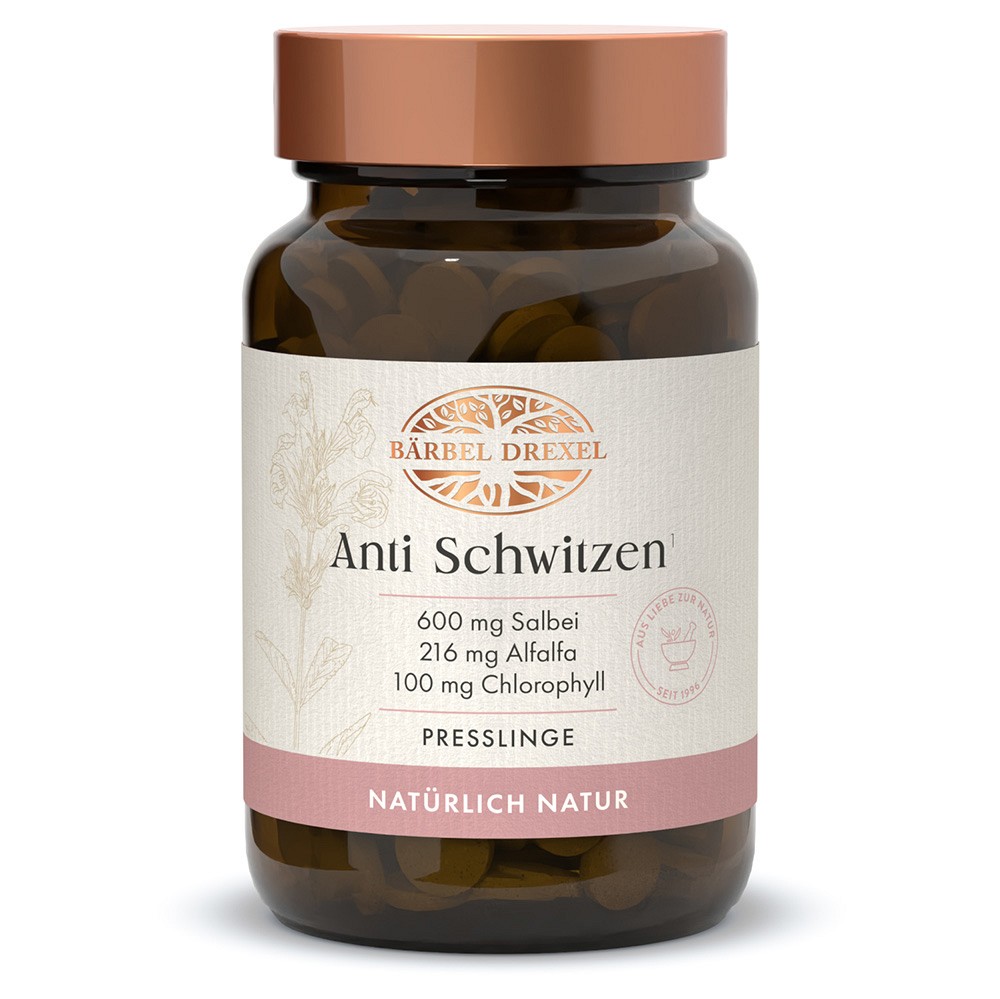 ANTI-SCHWITZEN Salbei+Alfalfa+Chlorophyll Pressl.