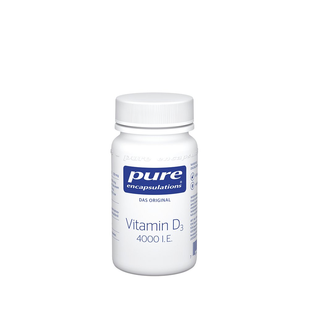 PURE ENCAPSULATIONS Vitamin D3 4000 I.E. Kapseln