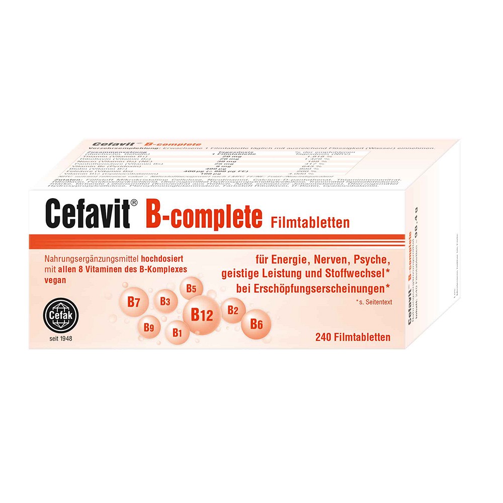 CEFAVIT B-complete Filmtabletten