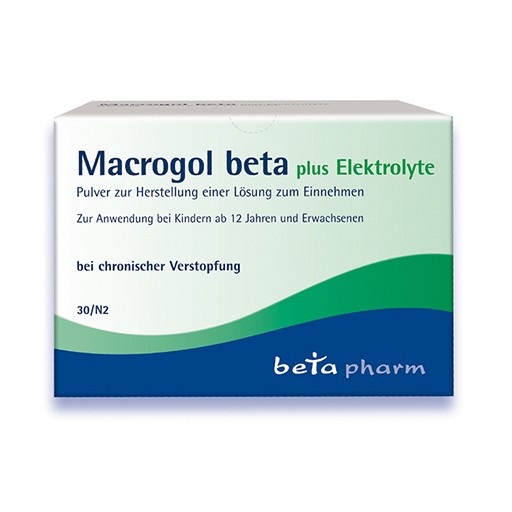 MACROGOL beta plus Elektrolyte Plv.z.H.e.L.z.Einn.