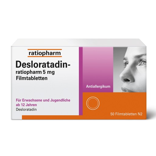 DESLORATADIN-ratiopharm 5 mg Filmtabletten