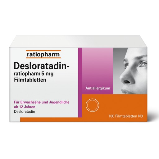 DESLORATADIN-ratiopharm 5 mg Filmtabletten