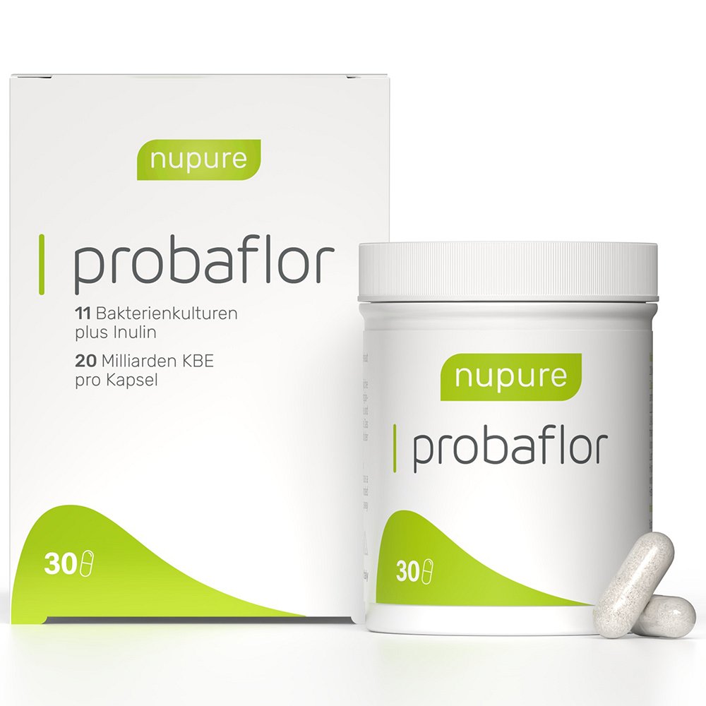 NUPURE probaflor Mikrobiotika magensaftres.Kapseln