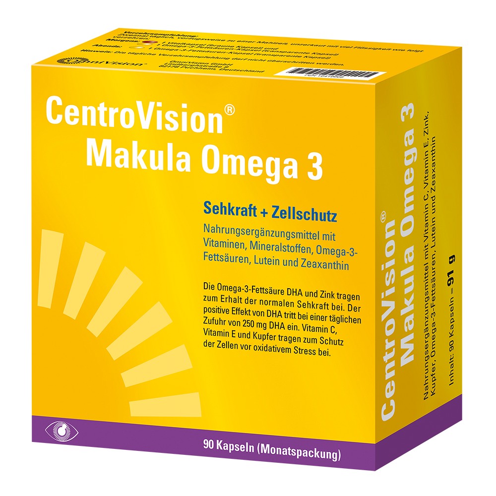 CENTROVISION Makula Omega-3 Kapseln