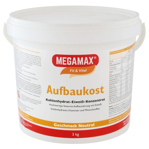 MEGAMAX Aufbaukost neutral Pulver