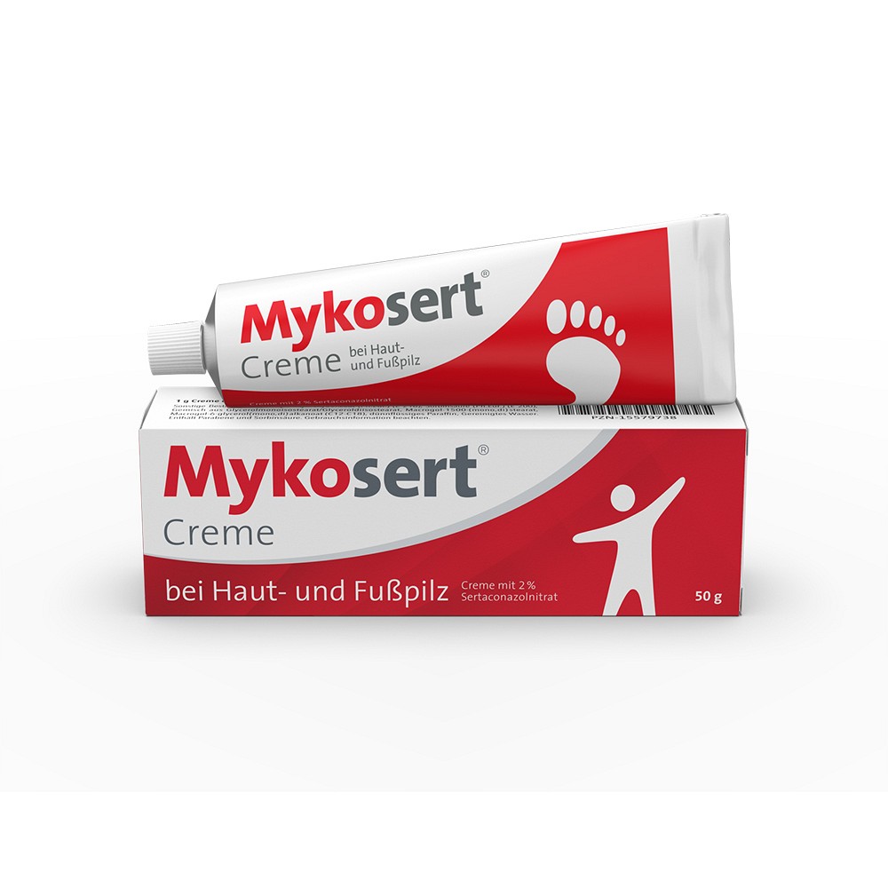 MYKOSERT Creme bei Haut- und Fußpilz