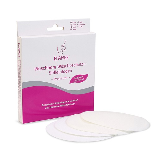 ELANEE Wäscheschutz-Stilleinlagen waschbar - 4St