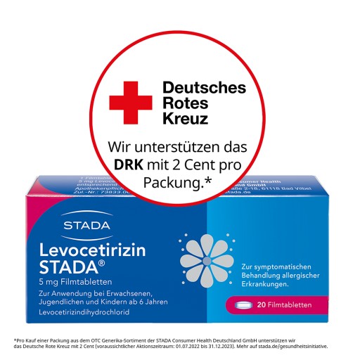 LEVOCETIRIZIN STADA 5 mg Filmtabletten