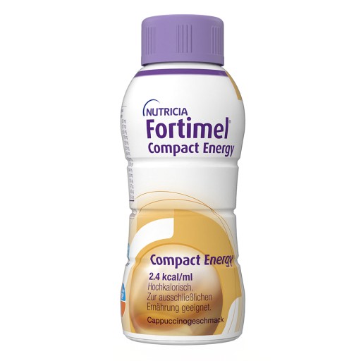 FORTIMEL Compact Energy Cappuccino - 4X300ml - Für Frauen & Männer