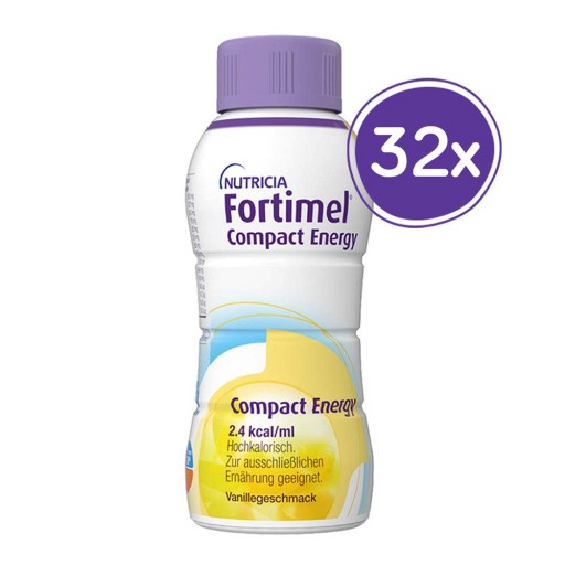 FORTIMEL Compact Energy Vanille - 8X4X300ml - Für Frauen & Männer
