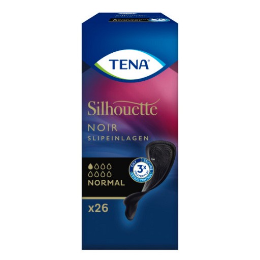 TENA SILHOUETTE Inkontinenz Slipeinlagen norm.noir