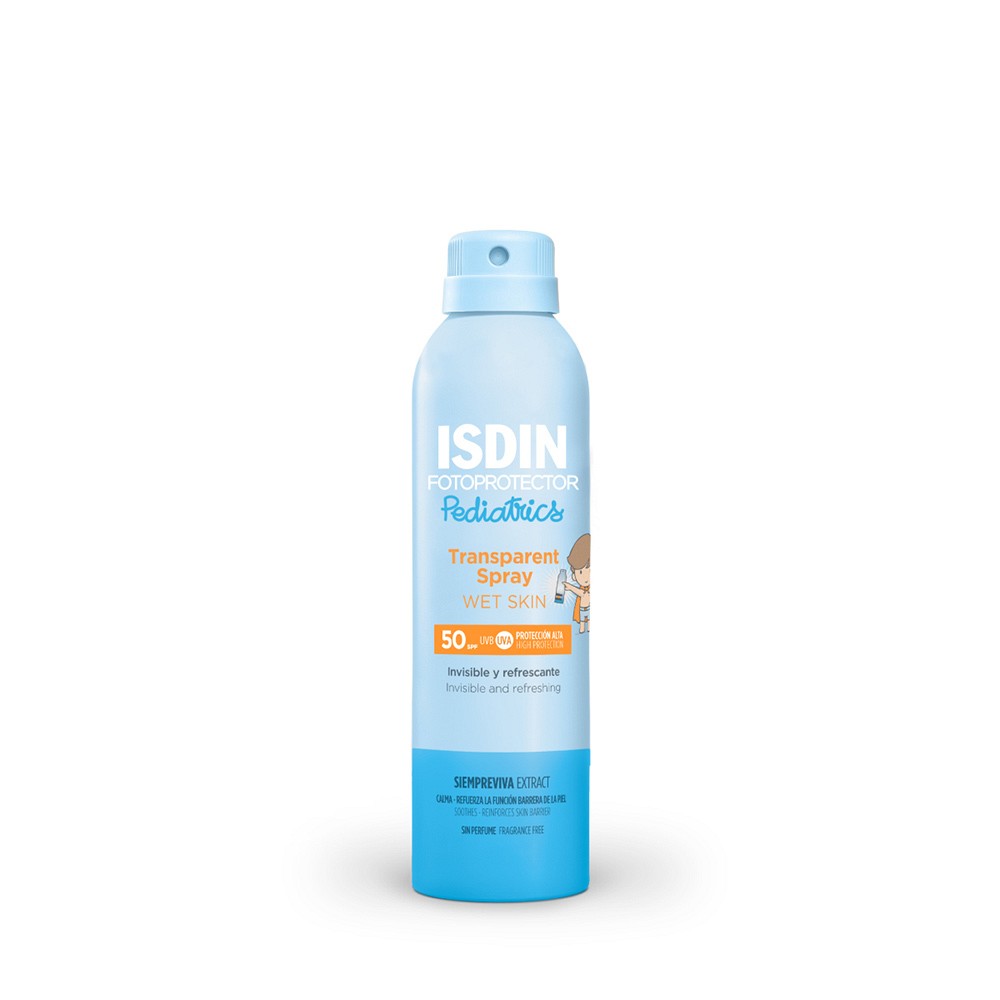 ISDIN Fotoprotector Ped.Wet Skin Spray LSF 50 - 250ml - Sonnenschutz