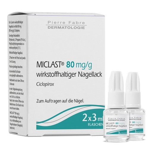 MICLAST 80 mg/g wirkstoffhaltiger Nagellack