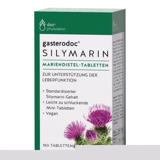 GASTERODOC Silymarin Mariendistel Tabletten