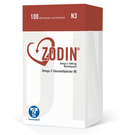 ZODIN Omega-3 1000 mg Weichkapseln