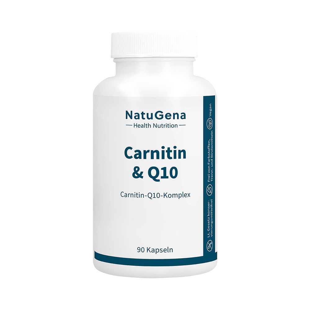 CARNITIN & Q10 Kapseln - 90St - Vegan