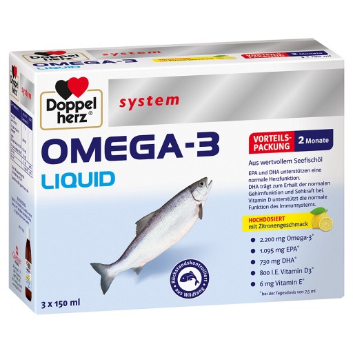 DOPPELHERZ Omega-3 Liquid system