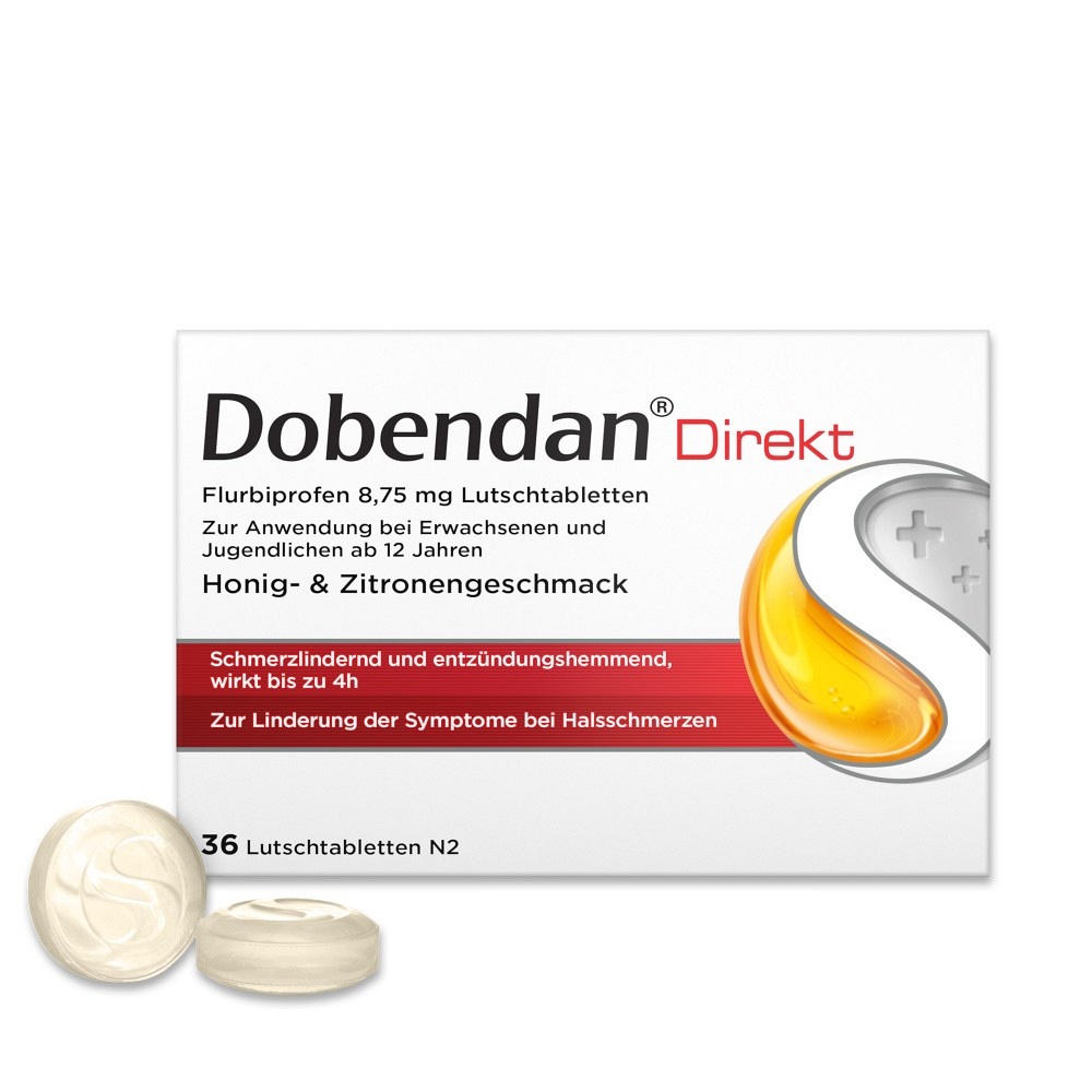 DOBENDAN Direkt Flurbiprofen 8,75 mg Lutschtabl.