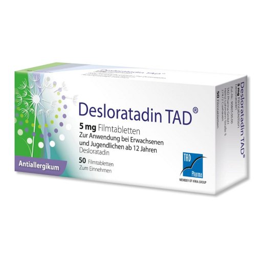 DESLORATADIN TAD 5 mg Filmtabletten