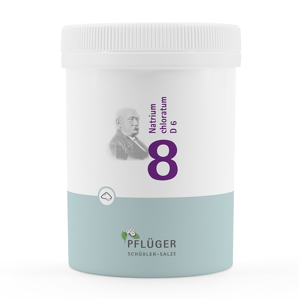 BIOCHEMIE Pflüger 8 Natrium chloratum D 6 Pulver