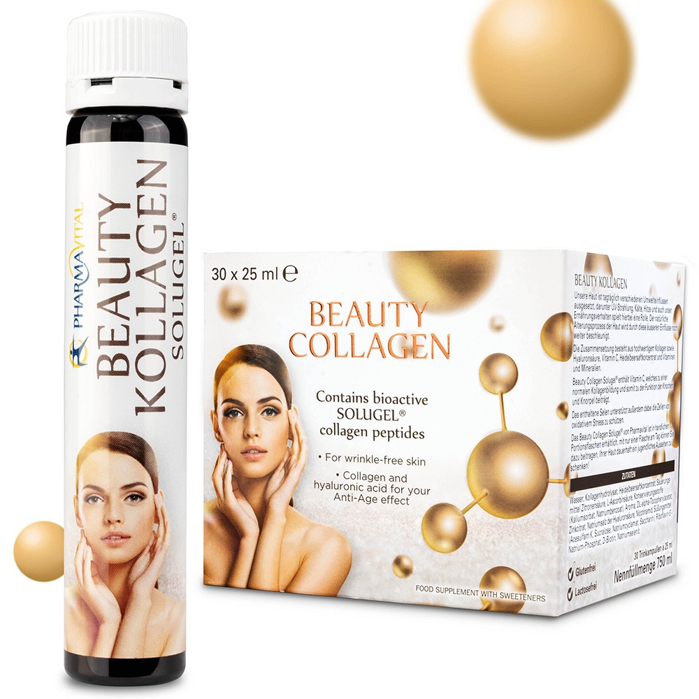 BEAUTY COLLAGEN Hyaluron Solugel bioactive Amp. - 30St