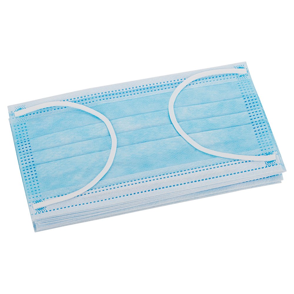 MUNDSCHUTZ 3LAGIG m.Gummibändern Typ IIR