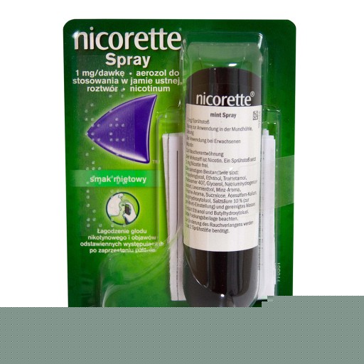 NICORETTE Mint Spray 1 mg/Sprühstoß
