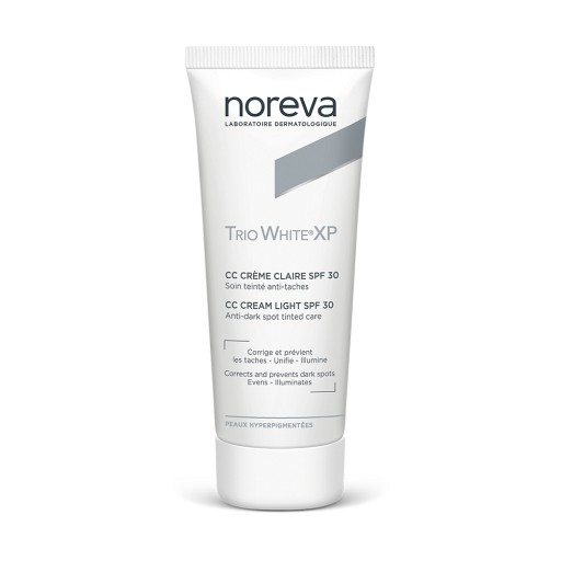 NOREVA Trio white XP getönte CC Creme hell LSF 30 - 40ml