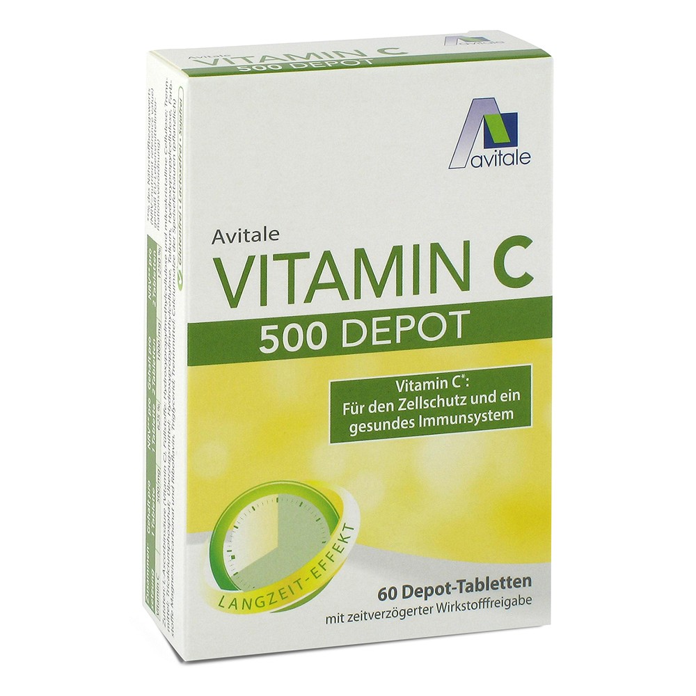 VITAMIN C 500 mg Depot Tabletten