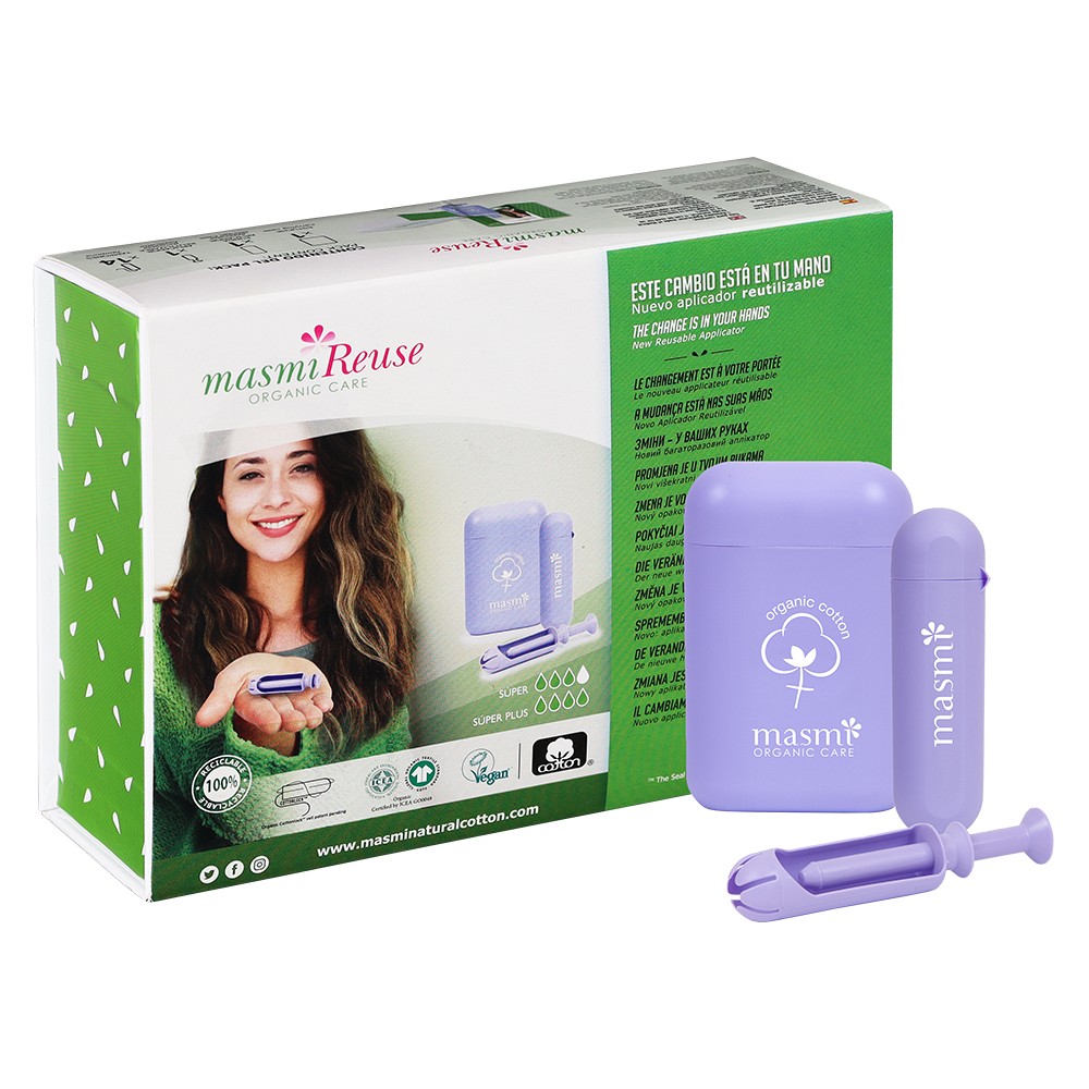 BIO TAMPONS Re-Use Applikator Super&Super+ MASMI