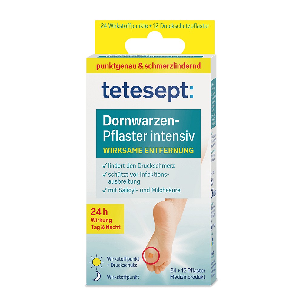 TETESEPT Dornwarzen-Pflaster intensiv