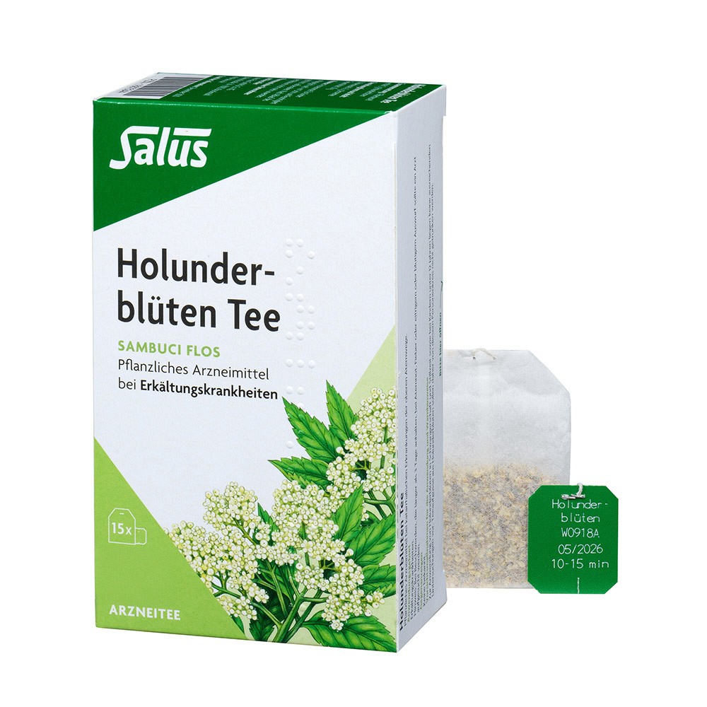 HOLUNDERBLÜTEN Arzneitee Sambuci flos Salus Fbtl. - 15St