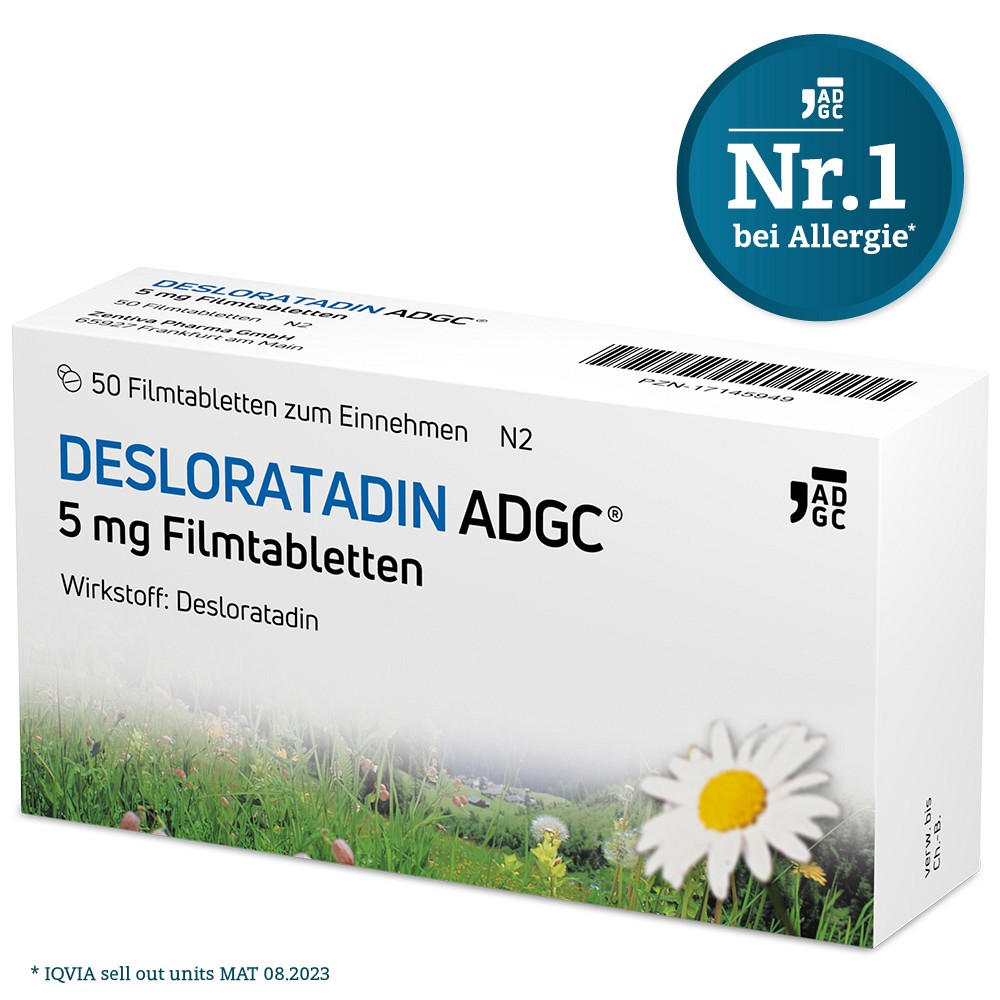 DESLORATADIN ADGC 5 mg Filmtabletten