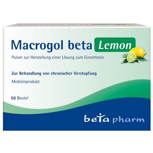 MACROGOL beta Lemon Plv.z.Her.e.Lsg.z.Einnehmen