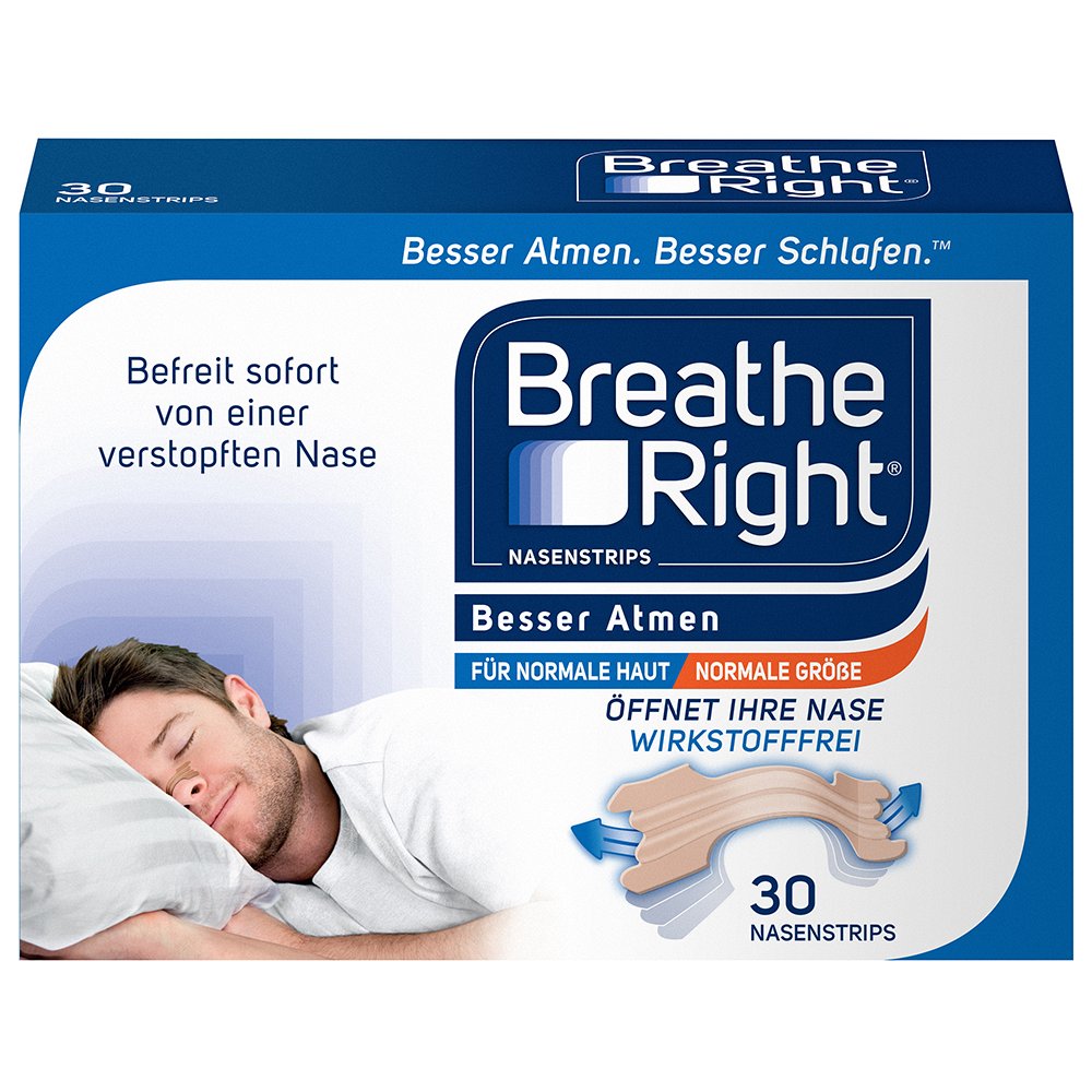 BESSER Atmen Breathe Right Nasenpfl.normal beige