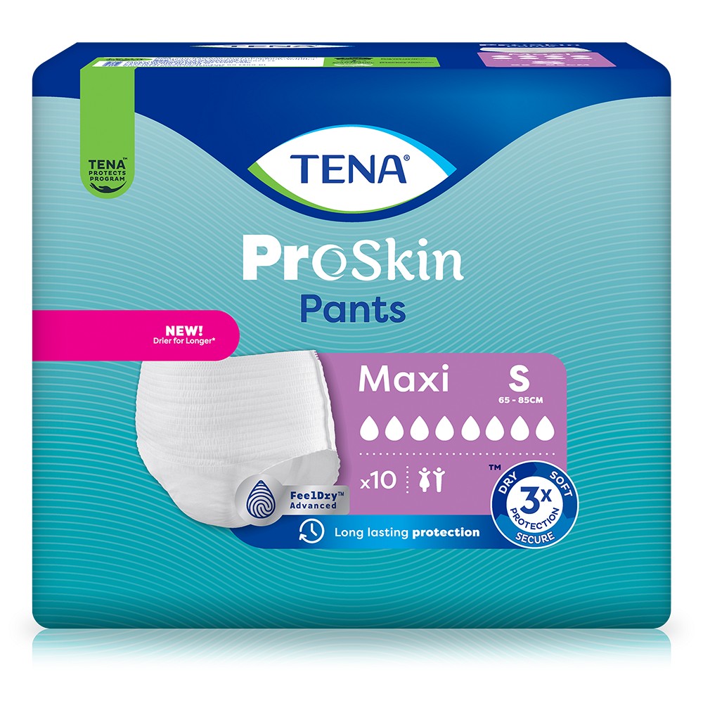 TENA PANTS Maxi S bei Inkontinenz - 4X10St - Einlagen & Netzhosen