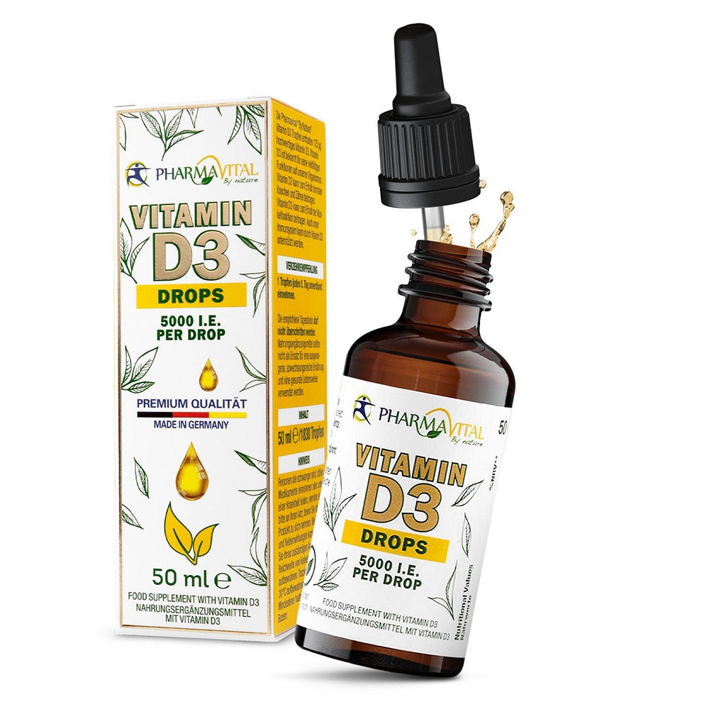 D3 TROPFEN hochdosiert 5000 I.E. - 50ml