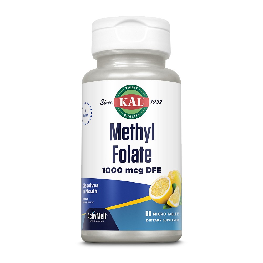 FOLSÄURE METHYLFOLAT 1000 µg ActivMelt KAL - 60St