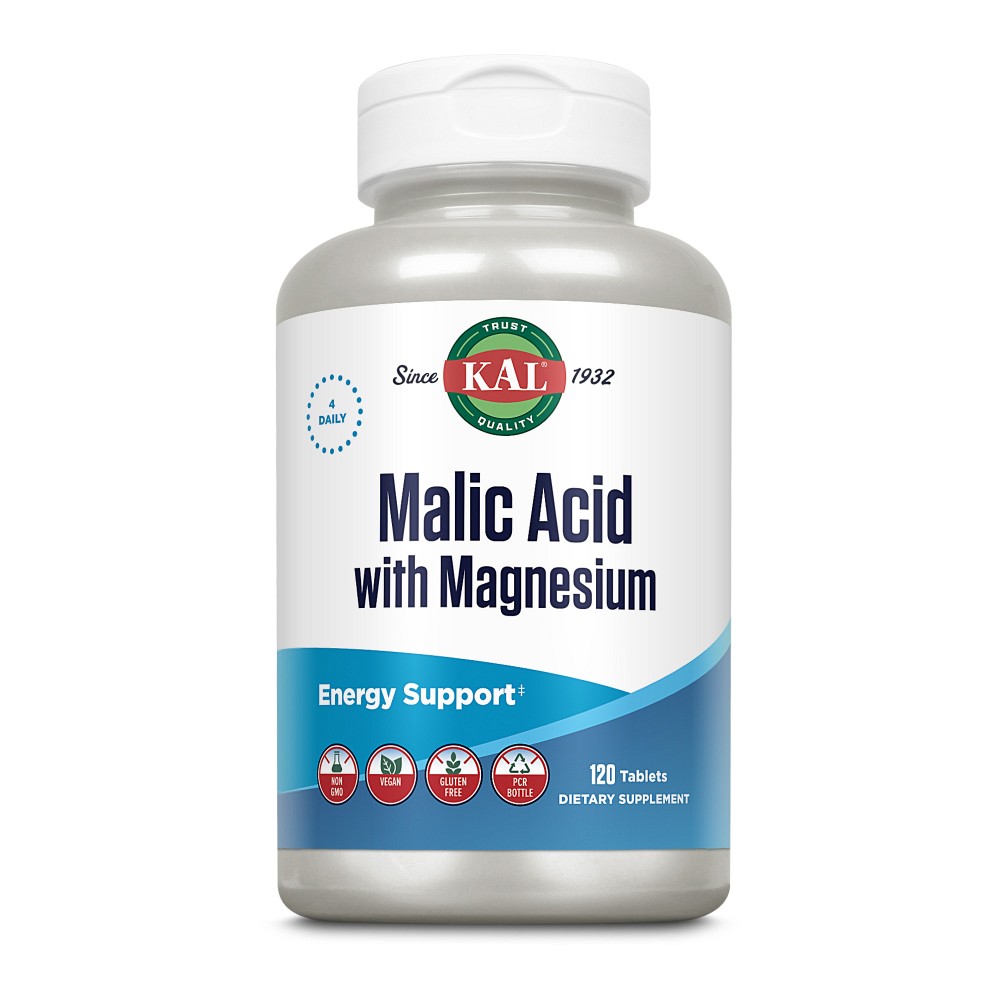 MALIC Acid mit Magnesium KAL Tabletten - 120St