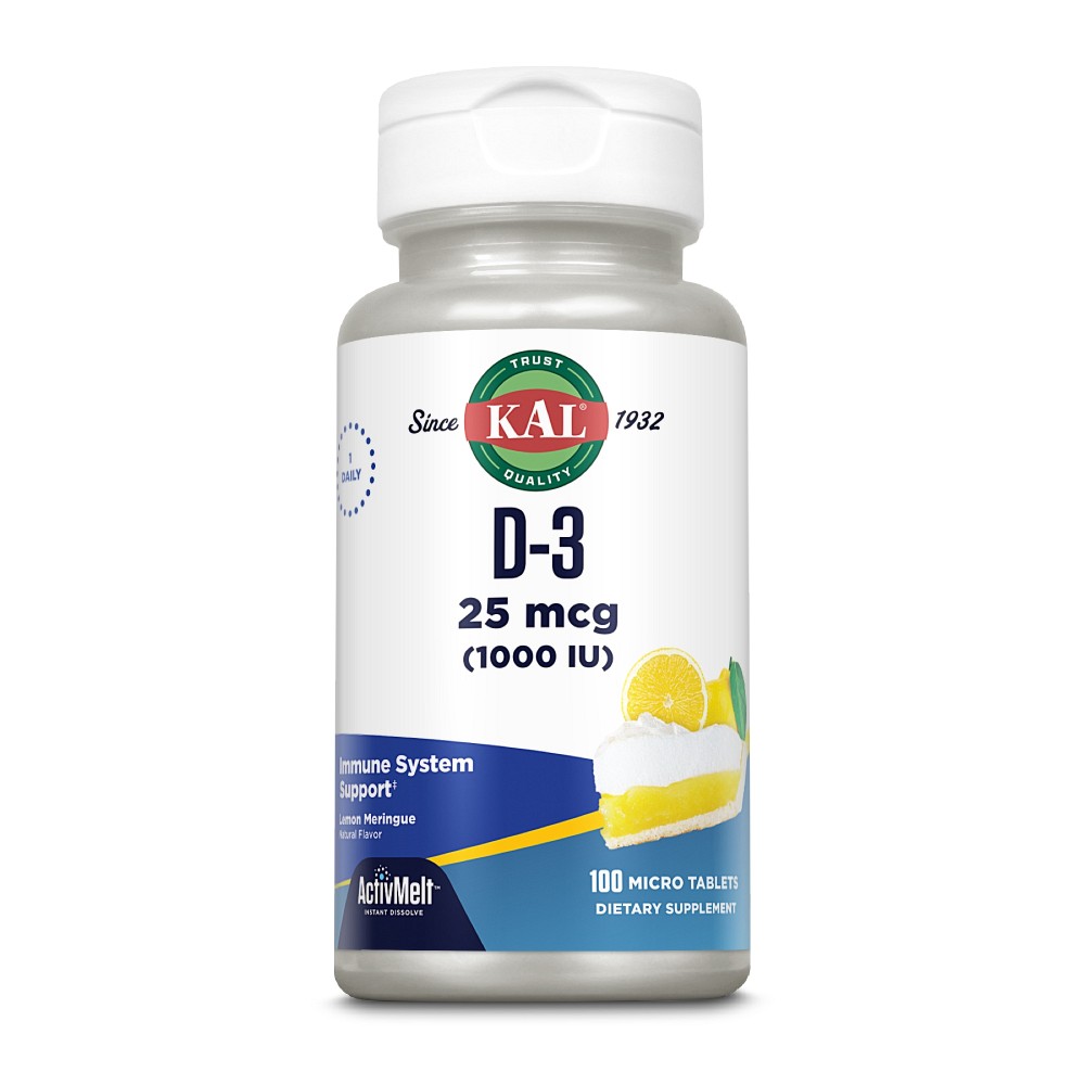 VITAMIN D3 1000 I.E. ActivMelt KAL Sublingualtabl. - 100St