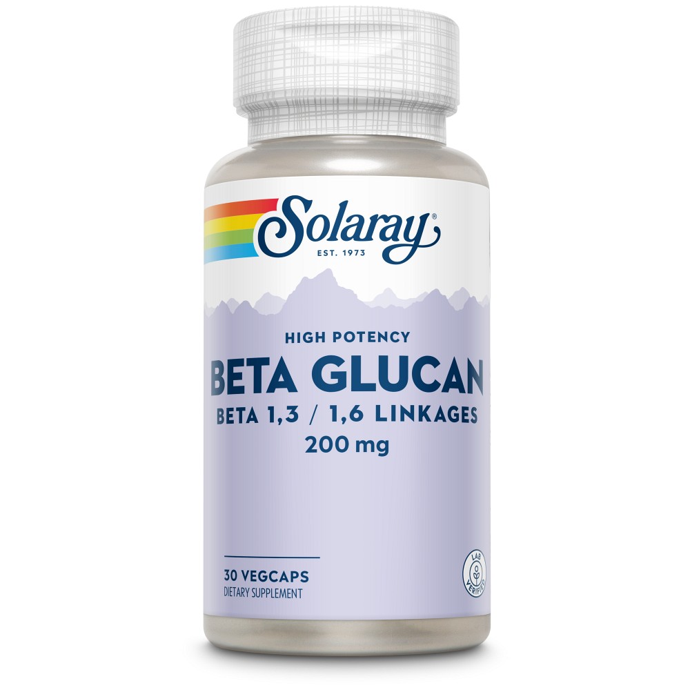 BETA-GLUCAN 200 mg Solaray Kapseln - 30St