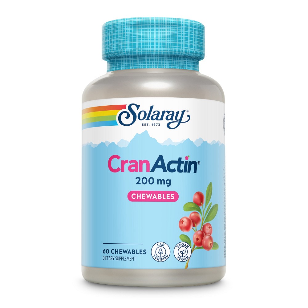 CRANACTIN Chewables Solaray Kautabletten - 60St