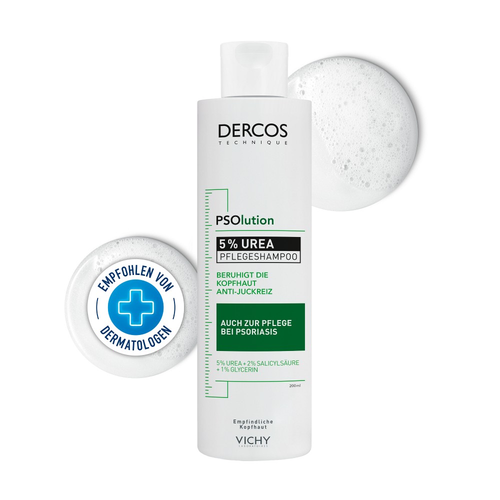 VICHY DERCOS Anti-Schuppen Shampoo Psoriasis - 200ml - Haare