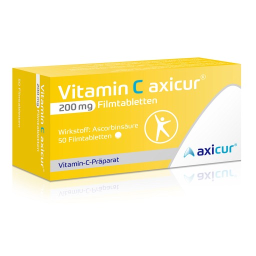 VITAMIN C AXICUR 200 mg Filmtabletten