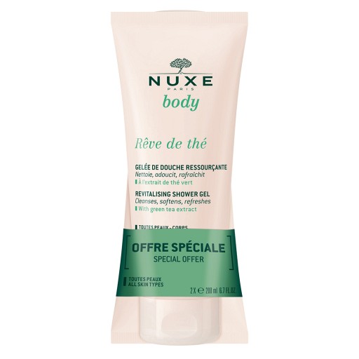 NUXE Reve de The belebendes Duschgel Duo Doppelpa. - 2X200ml