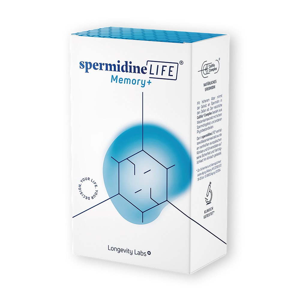 SPERMIDINELIFE Memory+ Kapseln - 60St - Gedächtnis & Konzentration